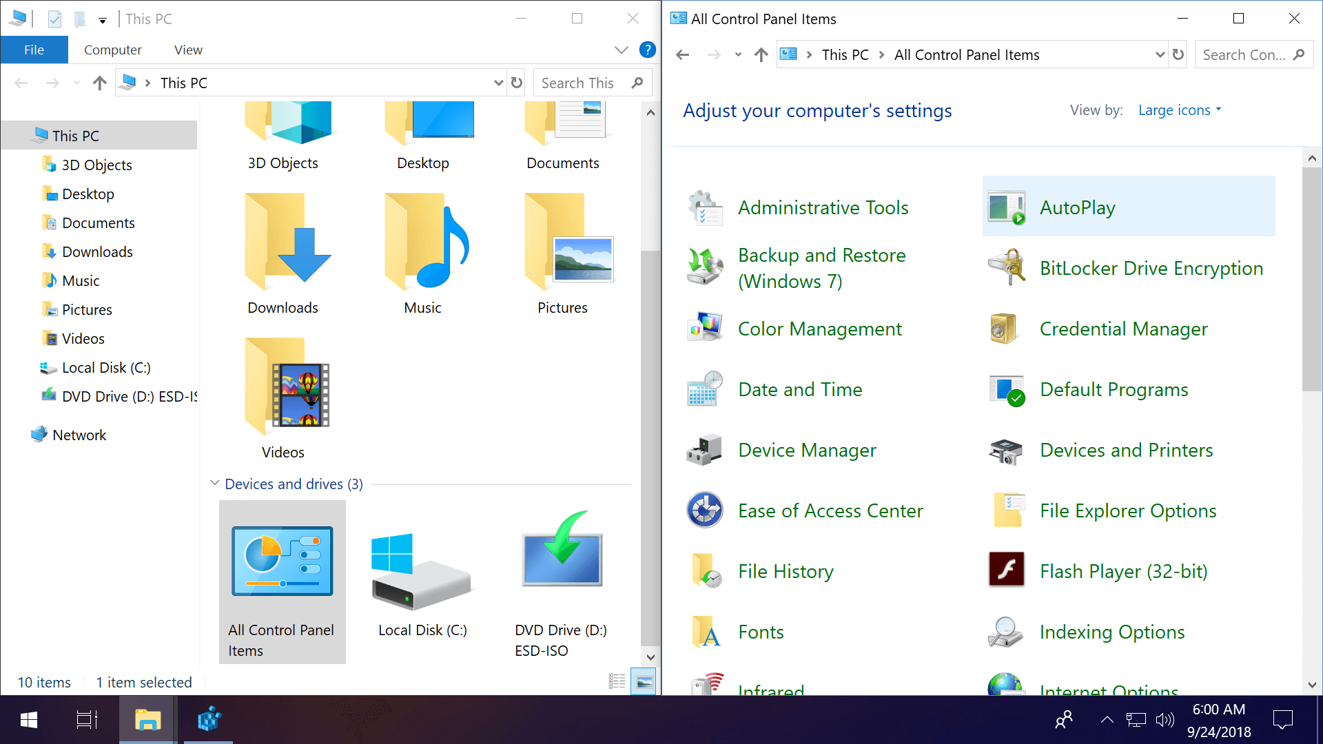 remove 3d objects windows 10