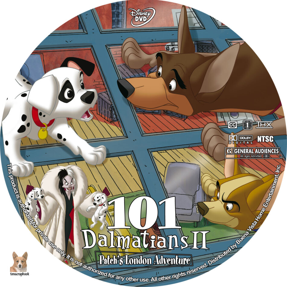 101 dalmatians 2 dvd